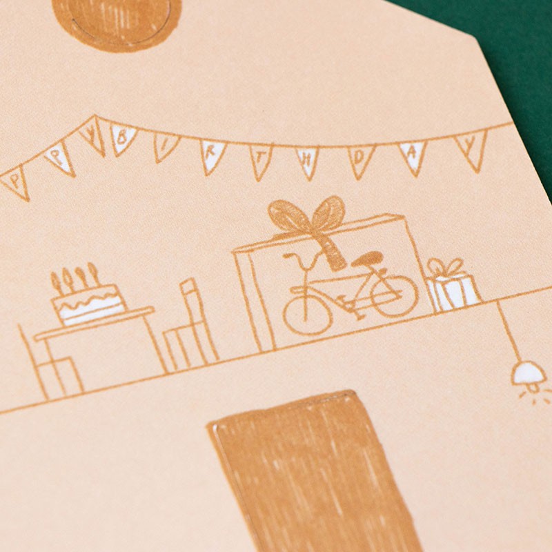 Creative houses sticker activity